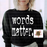 words matter