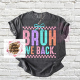 bruh we back