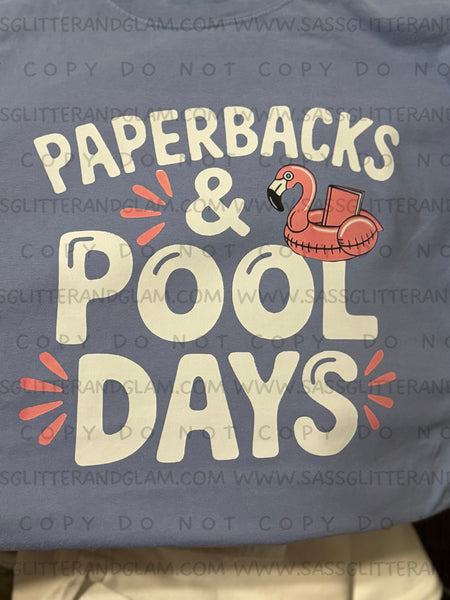 paperbacks & pool days