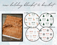 PREORDER: The Holiday Blanket and Hat/Bow Set 11.11.24 osym