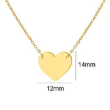 Preorder: Custom Name Heart Necklace