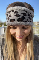 RTS: Black Friday sale faux fur lined headband
