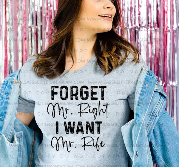 forget Mr. Right