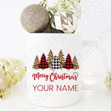 Merry Christmas Trees 2 Ceramic Mug 11Oz Mug