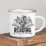 Reading Is My Therapy Mug