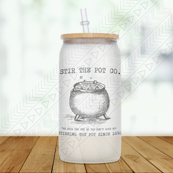 Stir The Pot Glass Can