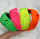 *RTS* Neon Knotted Headbands