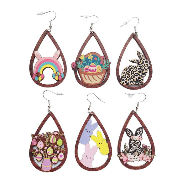 *RTS* Wooden Easter Teardrops