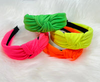 *RTS* Neon Knotted Headbands