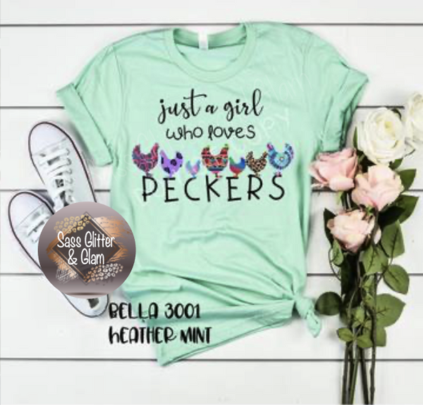 just a girl who loves peckers
