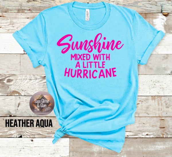 sunshine mixed with a little hurricane (pink ink)