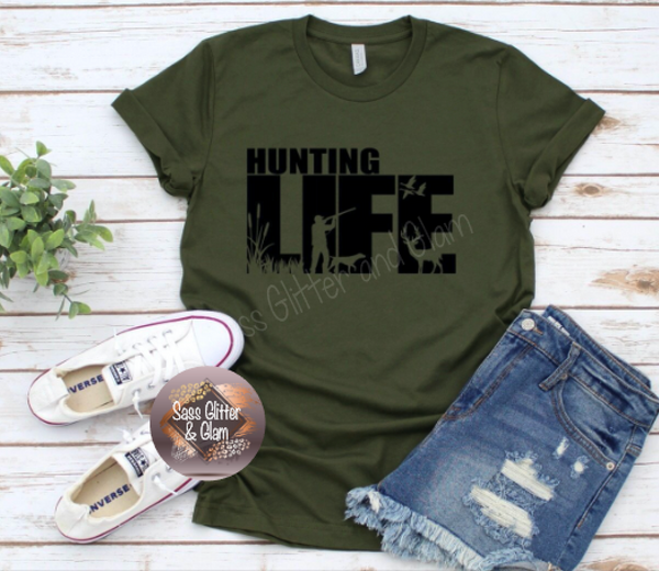 hunting life (black ink)