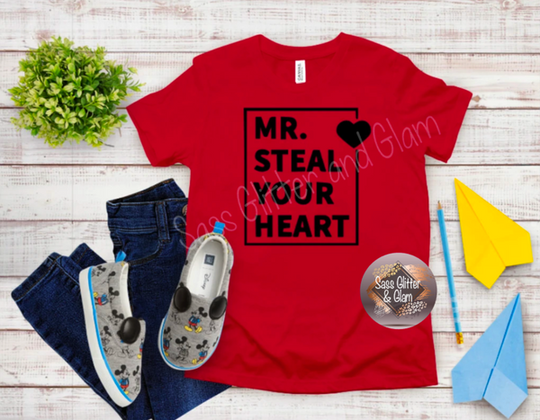 KIDS Mr. Steal your heart (black ink)