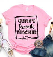 cupid's favorite teacher (black ink)