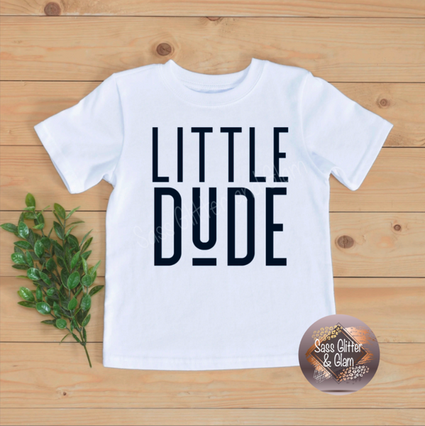 KIDS little dude (navy ink)