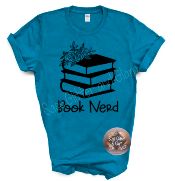 book nerd (black ink)
