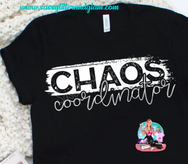 chaos coordinator (white ink)