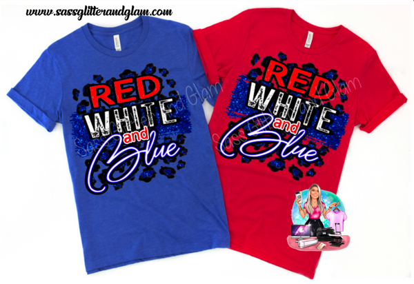 red white and blue