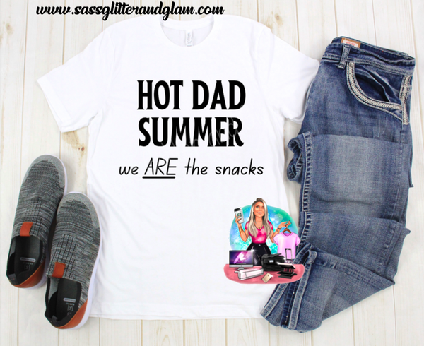 hot dad summer (black ink)