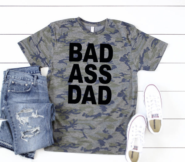 bad ass dad (black ink)