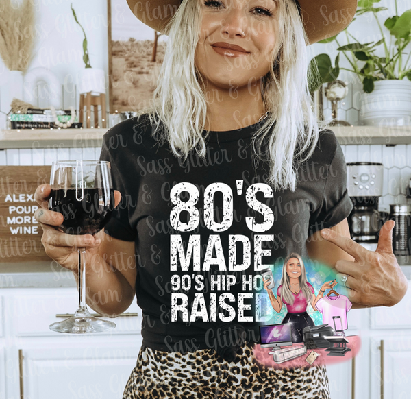 80s made 90s hip hop raised