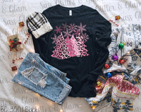 Pink Leopard Christmas Tree